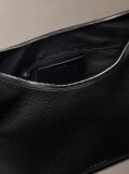 Black Logo Strap Shoulder Bag  Women