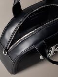 Black Signature Monogram Crossbody Bag  Women