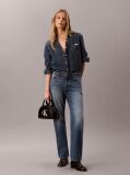 Black Signature Monogram Crossbody Bag  Women