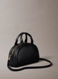 Black Signature Monogram Crossbody Bag  Women