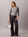 Silver Metallic Monogram Crossbody Shoulder Bag  Women