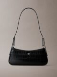 Black Monogram Crocodile Shoulder Bag  Women