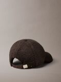 Brown Sherpa Baseball Cap  Women