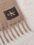 Brown Ombre Wool Blend Scarf  Women