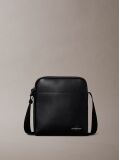 Black Logo Reporter Bag  Men