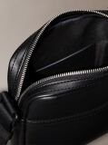 Black Logo Reporter Bag  Men