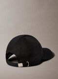 Black Twill Logo Cap  Men