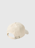 White Twill Logo Cap  Women