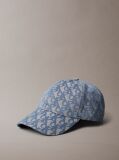 Multi Logo Jacquard Cap  Women