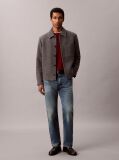 Red Merino Wool Classic Sweater  Men