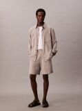 Beige Lyocell Relaxed Shirt  Men