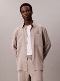 Beige Lyocell Relaxed Shirt  Men