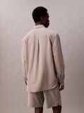 Beige Lyocell Relaxed Shirt  Men