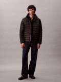 Black Lightweight Puffer Jacket  Men