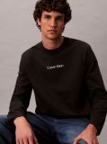 Black Relaxed Long Sleeve T-shirt  Men