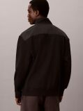 Black Premium Terry Zip-Up Jacket  Men