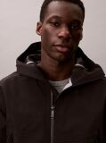 Black Technical Bonded Windbreaker  Men