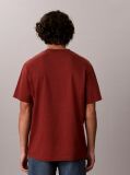 Red Monogram Logo T-Shirt  Men