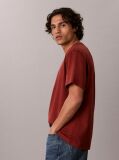 Red Monogram Logo T-Shirt  Men