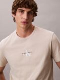White Monogram Logo T-shirt  Men