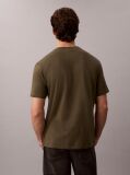 Green Cotton Badge T-shirt  Men