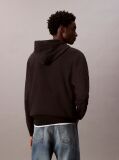 Μαύρο Hoodie Από Βαμβακερό Terry Με Λογότυπο  Άνδρας