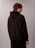 Μαύρο Hoodie Από Terry  Άνδρας