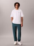 Green Cotton Terry Monogram Joggers  Men
