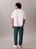 Green Cotton Terry Monogram Joggers  Men