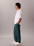 Green Cotton Terry Monogram Joggers  Men