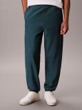 Green Cotton Terry Monogram Joggers  Men