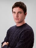 Blue Cotton Jumper  Men