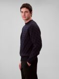 Blue Cotton Jumper  Men
