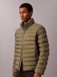 Green Lightweight Nylon Puffer Jacket  Men