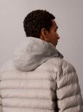 Grey Lightweight Nylon Puffer Jacket  Men
