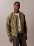 Πράσινο Nylon Bomber Τζάκετ  Άνδρας