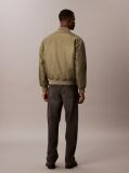 Πράσινο Nylon Bomber Τζάκετ  Άνδρας