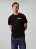 Μαύρο Κοντομάνικο T-Shirt  Άνδρας