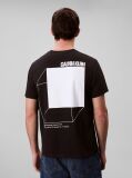 Μαύρο Κοντομάνικο T-Shirt  Άνδρας