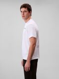 Λευκό Κοντομάνικο T-Shirt  Άνδρας