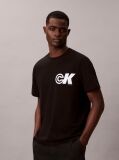 Μαύρο T-Shirt Με Λογότυπο  Άνδρας