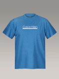 Μπλε Κοντομάνικο T-Shirt  Άνδρας