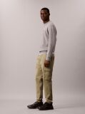 Green Skinny Twill Cargo Pants  Men