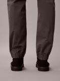 Grey Skinny Twill Cargo Pants  Men