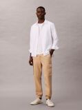 Μπεζ Cargo Παντελόνι Σε Skinny Γραμμή Από Twill  Άνδρας
