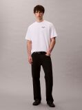 White Back Logo T-shirt  Men
