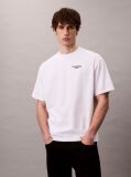 White Back Logo T-shirt  Men
