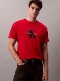 Red Monologo Graphic Relaxed T-Shirt  Men