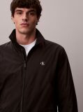 Black Technical Zip-Up Jacket  Men