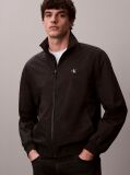 Black Technical Zip-Up Jacket  Men